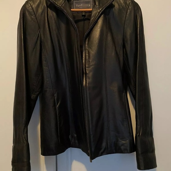 Van Heusen leather jacket - Picture 3 of 6